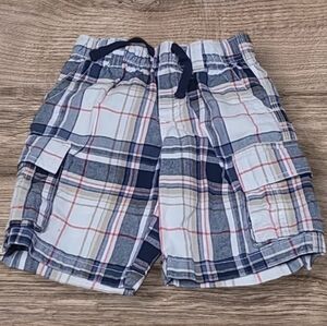 LITTLE BOY'S GYMBOREE PLAID SHORTS